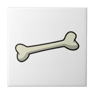 Dog Bone Ceramic Tile