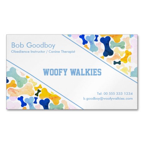 dog bone design business Stationery Business Card 
