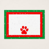 Dog Bone Personalized Christmas Gift (Back)