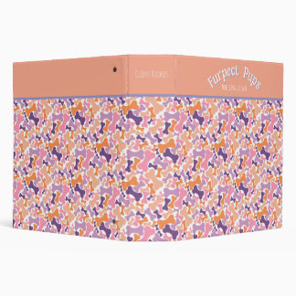 dog bone pet services 3 ring binder