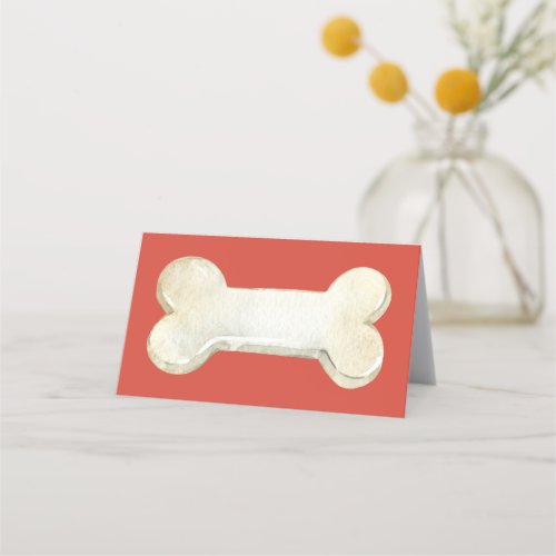 Dog Bone  Place Card