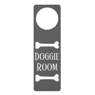 Dog Bones Doggie Room Door Hanger