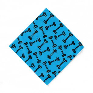 Dog Bones Pattern Bandana
