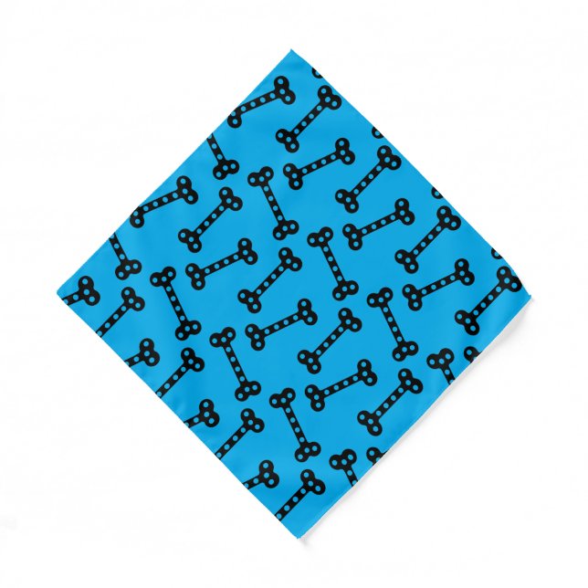 Dog Bones Pattern Bandana (Front)