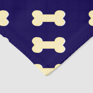 Dog Bones Pet Bandana Collar