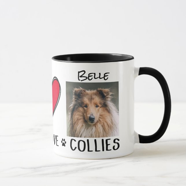 Dog Border Collies Mug (Right)