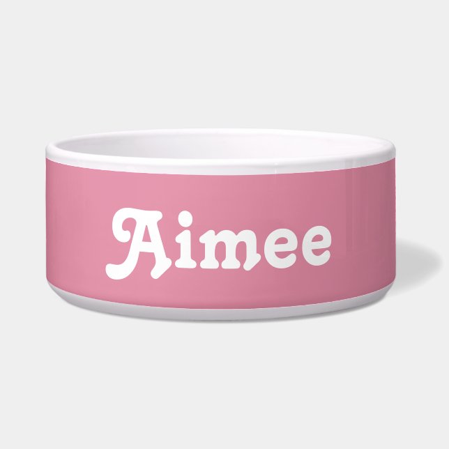 Dog Bowl Aimee (Front)