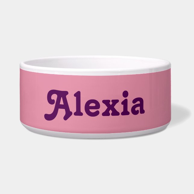 Dog Bowl Alexia (Front)
