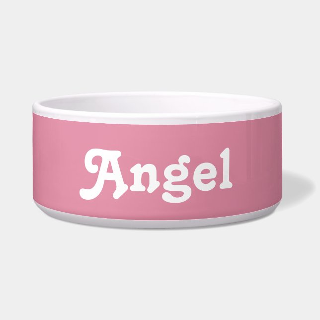 Dog Bowl Angel (Front)