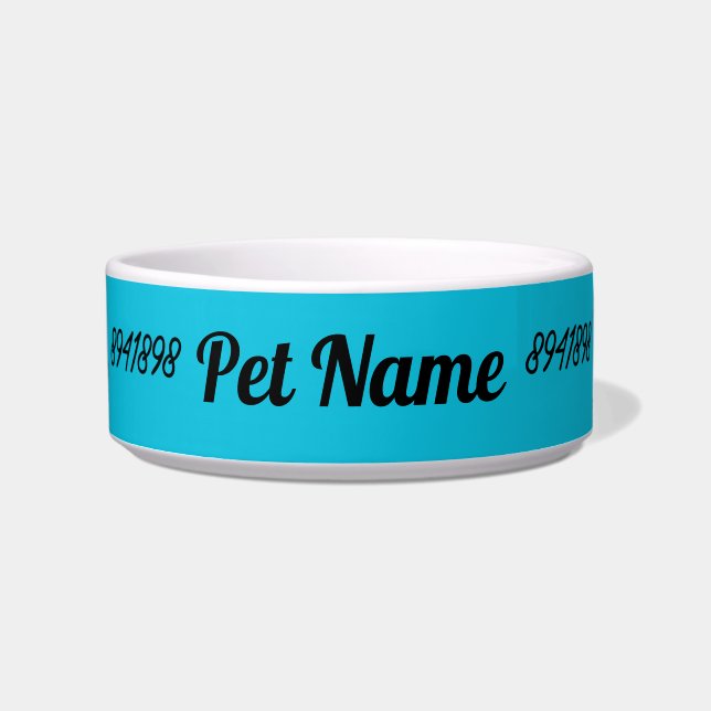 Dog Bowl with Grabovoi Code for Healing 8941898 (Front)
