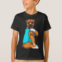 Dog Boxer I Love Mom Tattoo Apparel Dog Mom Gifts