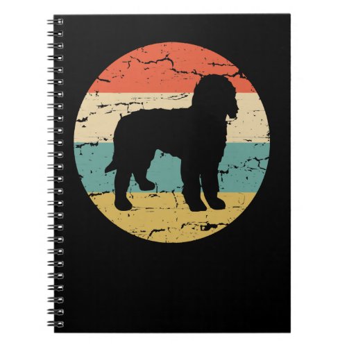 Dog Boxerdoodle Vintage Retropuppy pet Notebook