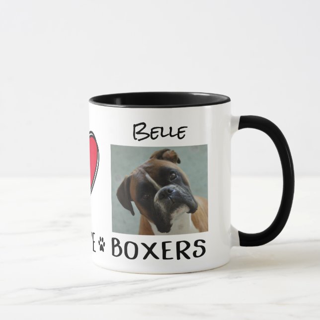 Dog Boxers  Mug (Right)