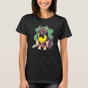 Dog Breed Animal Pet Dog Lover Funny Pug Viking Do T-Shirt