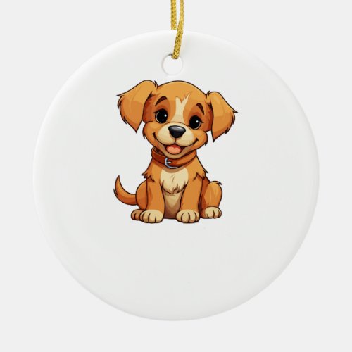Dog Breed Art Prints  dog lover Ceramic Ornament