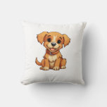 Dog Breed Art Prints | dog lover Throw Pillow