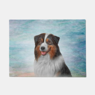 australian shepherd doormat