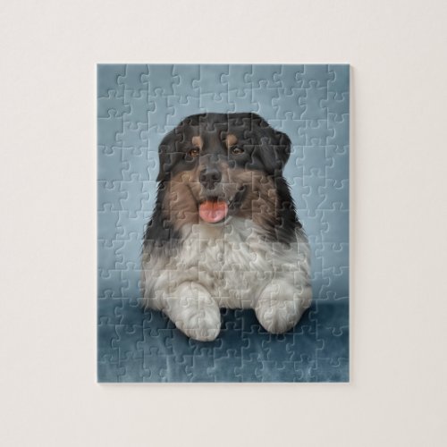 Dog breed Australian Shepherd Jigsaw Puzzle