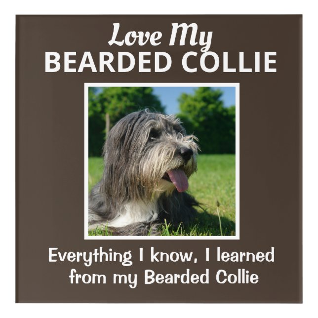 Dog Breed Custom Wall Art (Front)