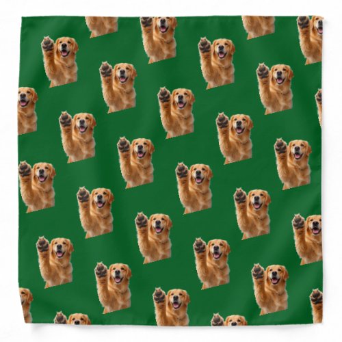 Dog Breed Dog Lover Fun Pattern Bandana