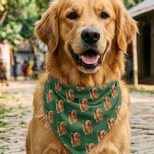 Dog Breed Dog Lover Fun Pattern Bandana