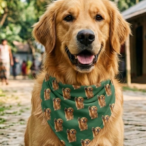 Dog Breed Dog Lover Fun Pattern Bandana