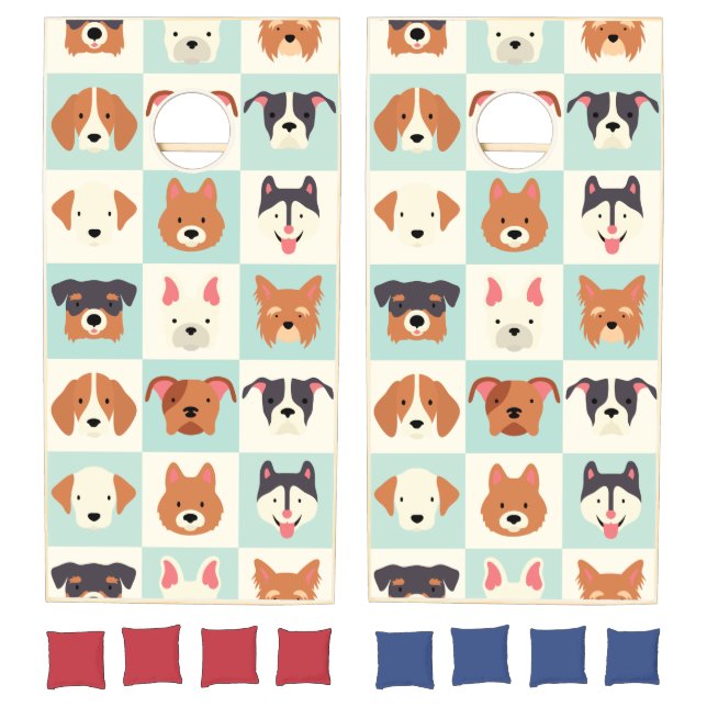 Dog Breed Profiles. Cornhole Set (Set)