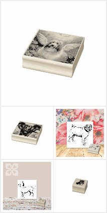 Dog Breed Rubber Stamps