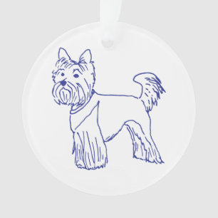 Dog breed Yorkshire Terrier Ornament
