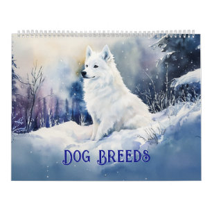 Dog Breeds - Large Calendar