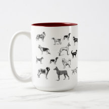 Dog Breeds Mug