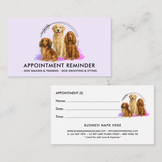 Appointment Cards