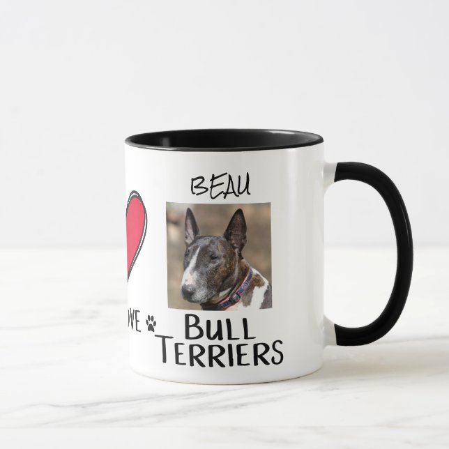 Dog Bull Terriers Mug (Right)