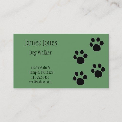 Dog Business Card