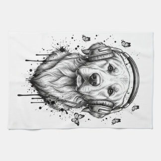 Dog Business Kitchen Towel