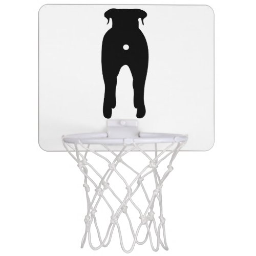 Dog Butt Mini Basketball Hoop