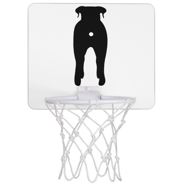 Dog Butt Mini Basketball Hoop (Front)