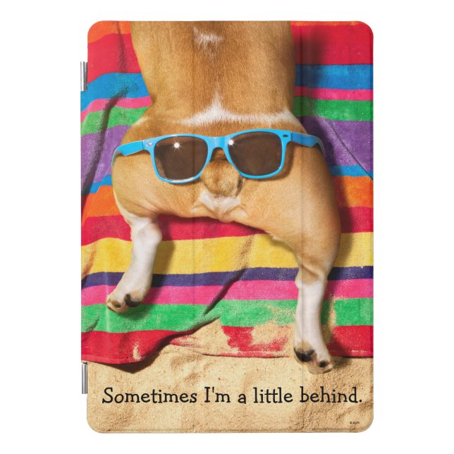 Dog Butt With Sunglasses iPad Pro Cover (Front)