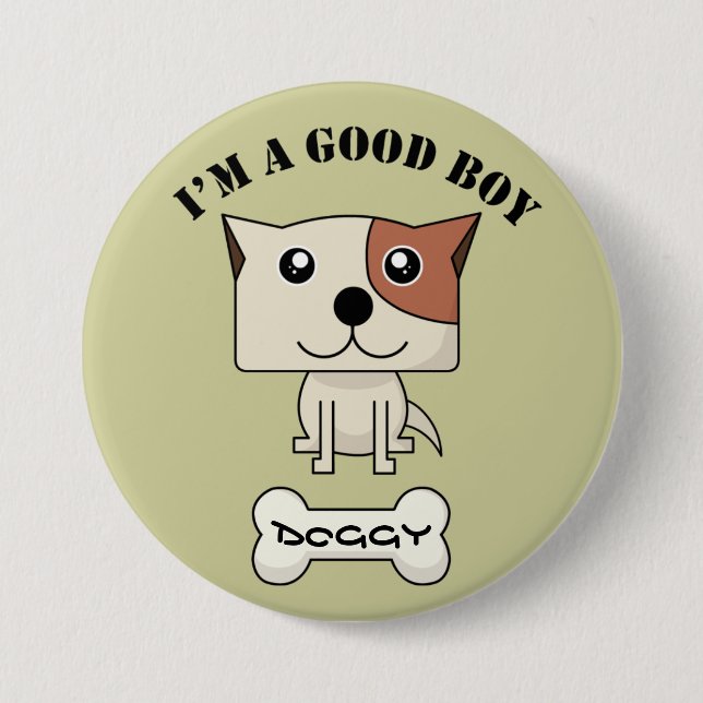 Dog Button12 Pinback Button (Front)