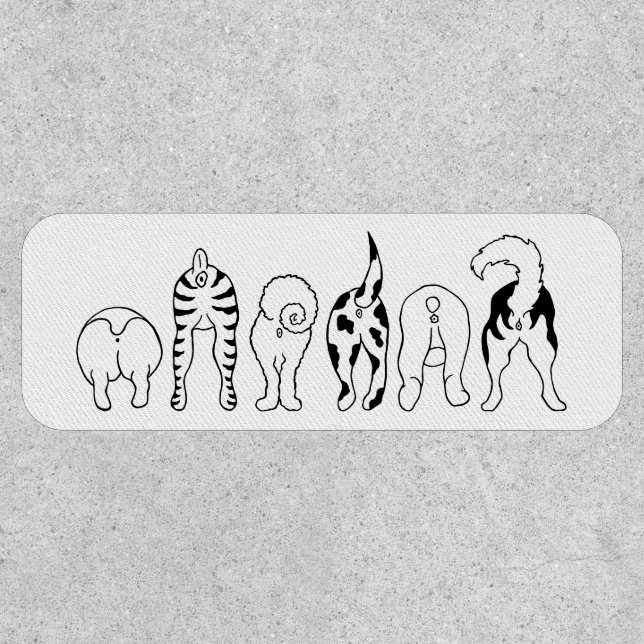 Dog Butts Patch (Front)
