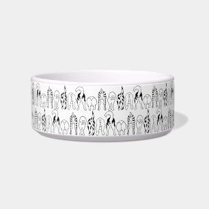 Dog Butts Pattern Bowl