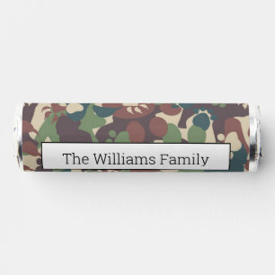 Dog Camouflage Pattern Breath Savers® Mints