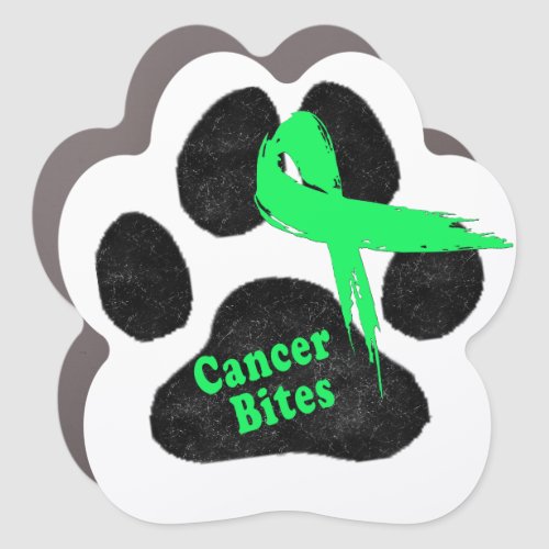 Dog Cancer Non_Hodgkins Lymphoma Awareness Car Magnet