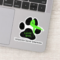 Dog Cancer Non-Hodgkins Lymphoma Awareness Support Sticker