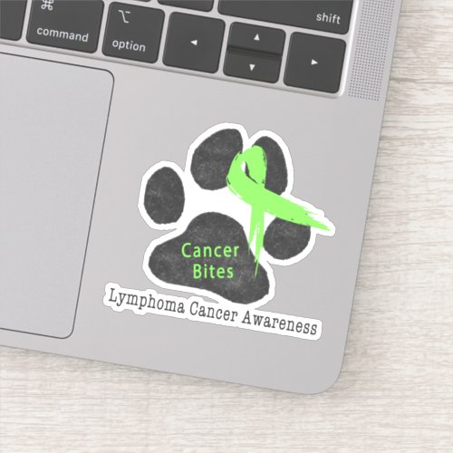 Dog Cancer Non_Hodgkins Lymphoma Awareness Support Sticker