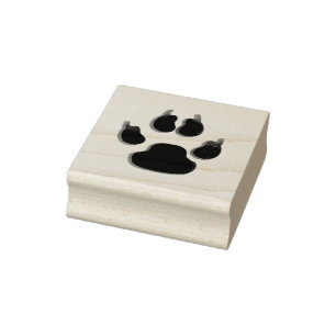 Dog Canine Paw Print Stamp