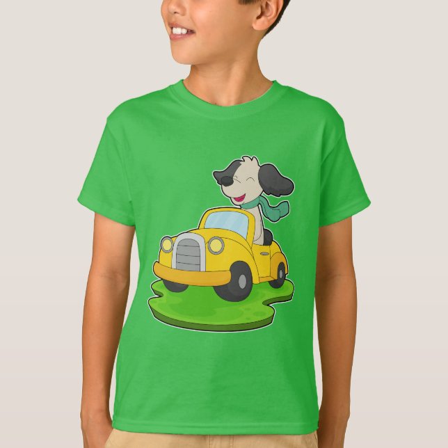 Dog Car T-Shirt (Front)