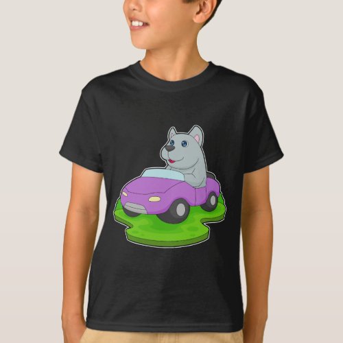 Dog Car T_Shirt