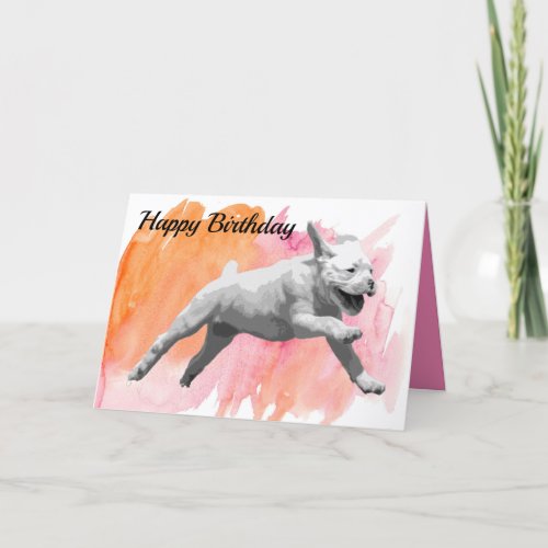 Dog Cards _ Personalized Birthday Card