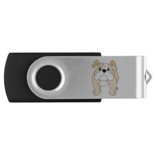 Dog Cartoon Amazing Bulldog Flash Drive
